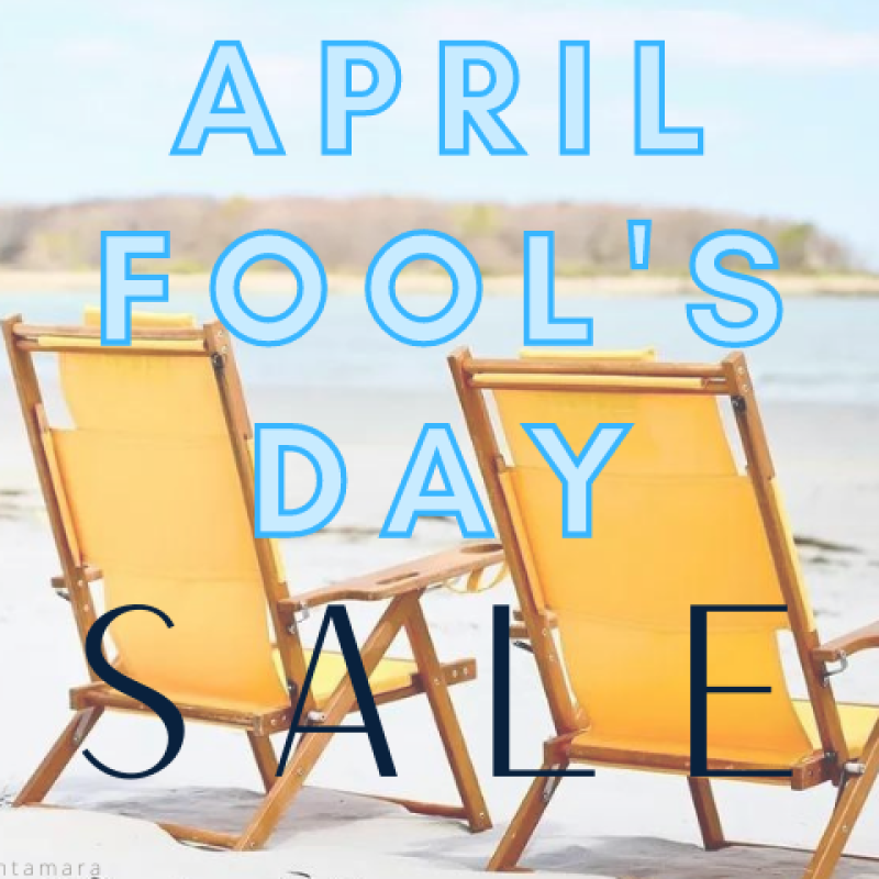 April Fools' Day Sale